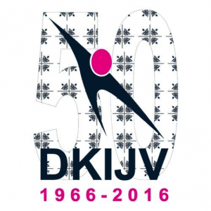 Logo DKIJV 50 jarig jubileum